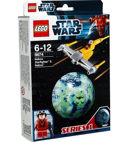LEGO Star Wars Naboo Starfighter & Naboo - 9674
