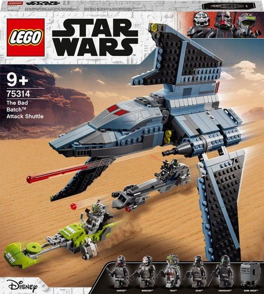 LEGO Star Wars™ The Bad Batch™ aanvalsshuttle 75314