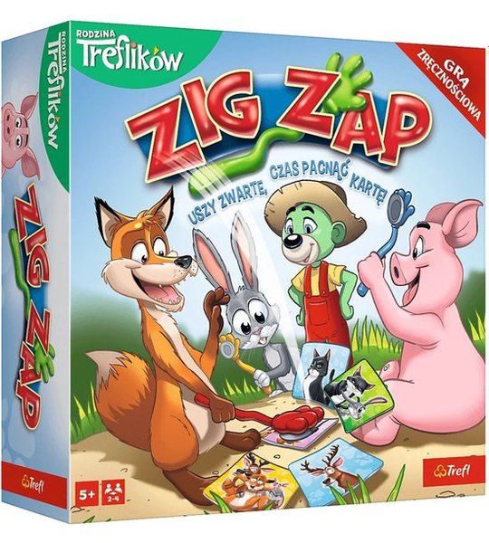 Game - Zig Zap Treflik Family Trefl 02821 - UNI