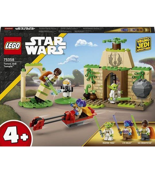 LEGO Star Wars Tenoo Jedi tempel Set met Yoda Figuur - 75358