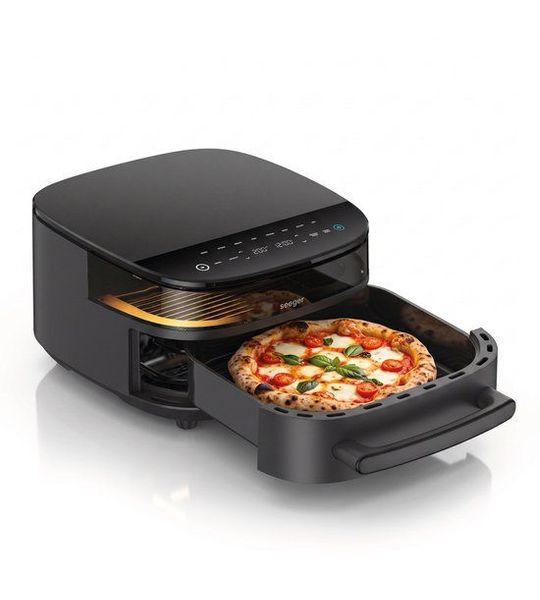 SEEGER Sgr1030bk - Heteluchtfriteuse Zwart 6 L 2850 W