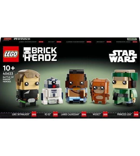 LEGO Star Wars Brickheadz 40623 - Slag om Endor™ Helden