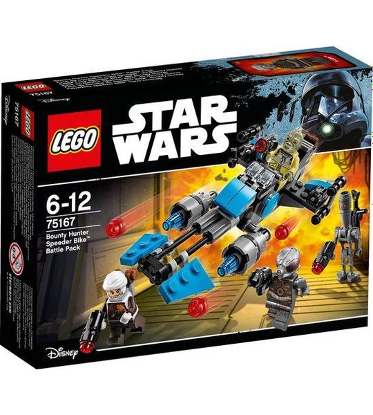 LEGO Star Wars Bounty Hunter Speeder Bike Battle Pack- 75167