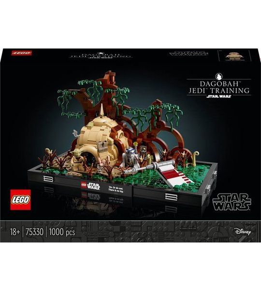 LEGO Star Wars Jedi Training op Dagobah Diorama - 75330