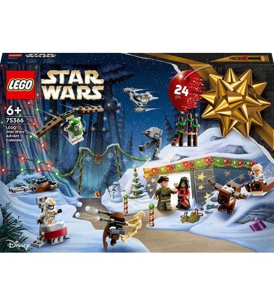 LEGO Star Wars Adventskalender 2023 Set met 24 Cadeautjes - 75366
