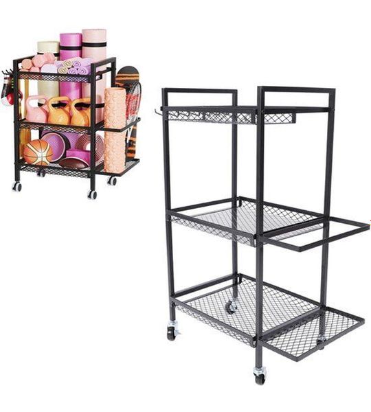 Allecto - Multifunctionele Yoga Mat Stand - Dumbbell Houder - Met
