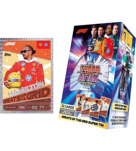 Topps Turbo Attax F1 2026 Super Tin