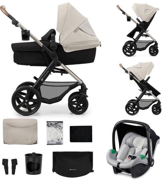 Kinderwagen Kinderkraft Moov2 3-in-1 PRO Moon Light Grey