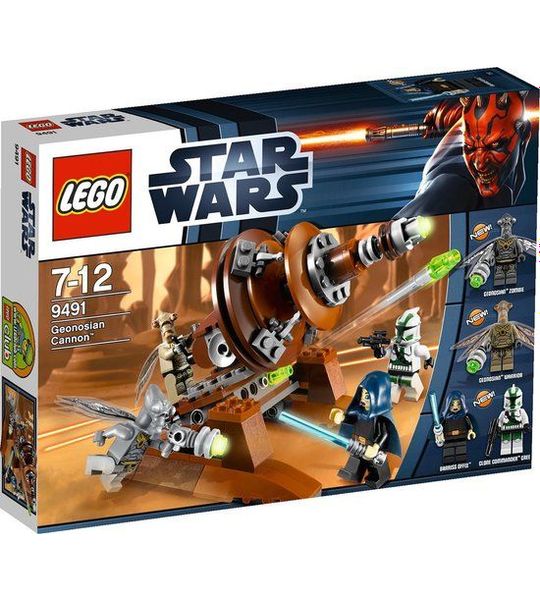 LEGO Star Wars Geonosian Cannon - 9491