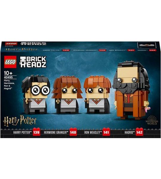 Lego Harry Potter 40495 Brickheadz  Harry, Hermelien, Ron & Hagrid™
