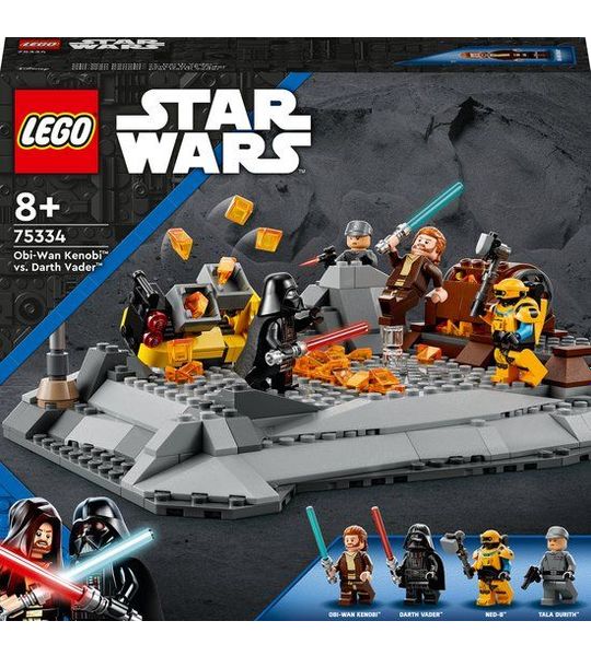 LEGO Star Wars Obi-Wan Kenobi vs. Darth Vader - 75334