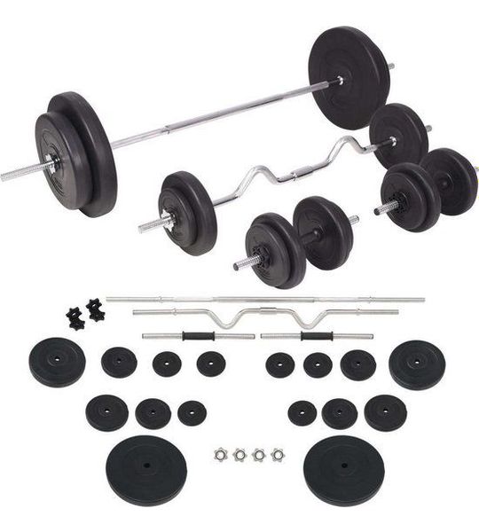 vidaXL - Halterset - 90 - kg
