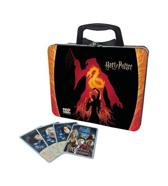 Harry Potter 30 Witches and Wizards Top Trumps Collectors Tin Card Game