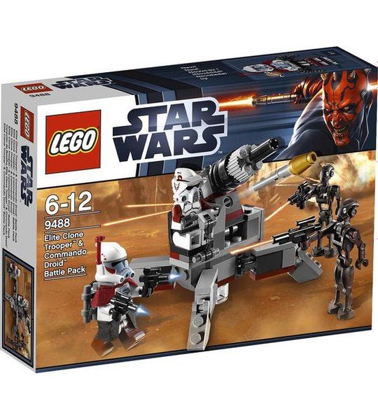 LEGO Star Wars Elite Clone Trooper & Commando Droid Battle Pack - 9488
