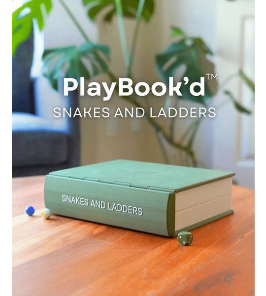 PlayBook'd Snakes and Ladders - Bordspel - Slangen en Ladders