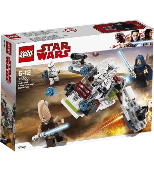 LEGO Star Wars Jedi en Clone Troopers Battle Pack - 75206