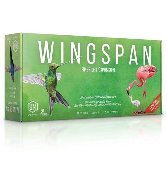 Asmodee bordspel Wingspan Americas uitbreiding - strategisch kaartspel