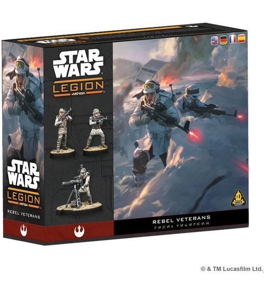 Star Wars Legion Rebel Veterans - Miniature Game - Engels