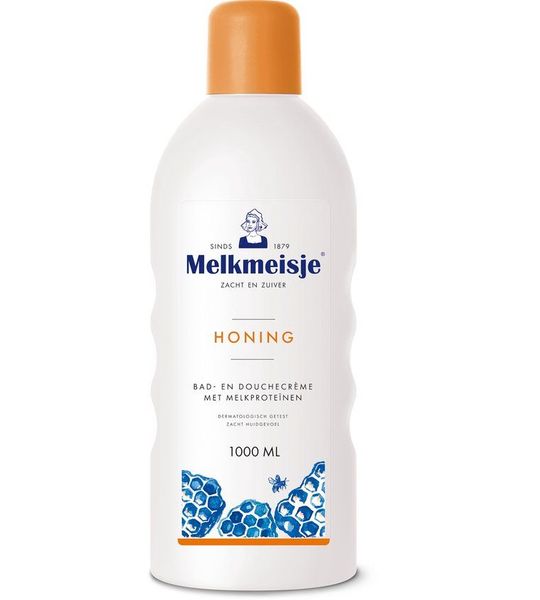 Melkmeisje Honing Bad- en Douchecrème