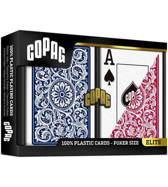 COPAG® Double Deck Red & Blue 1546 Jumbo Elite