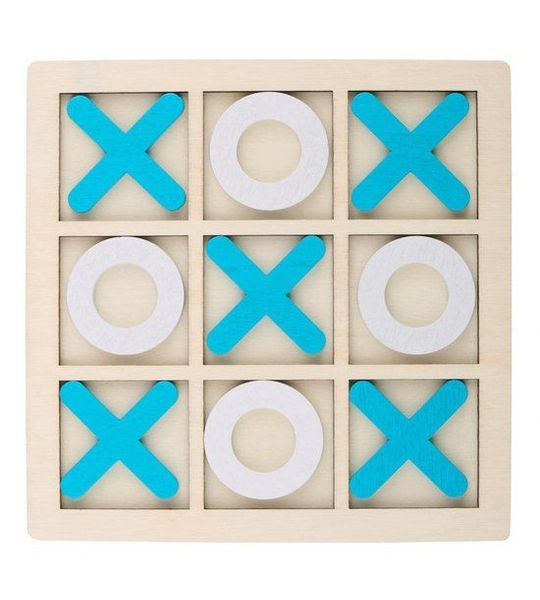 Marionette Wooden Toys Tic tac toe 14x14x5cm - Compact formaat