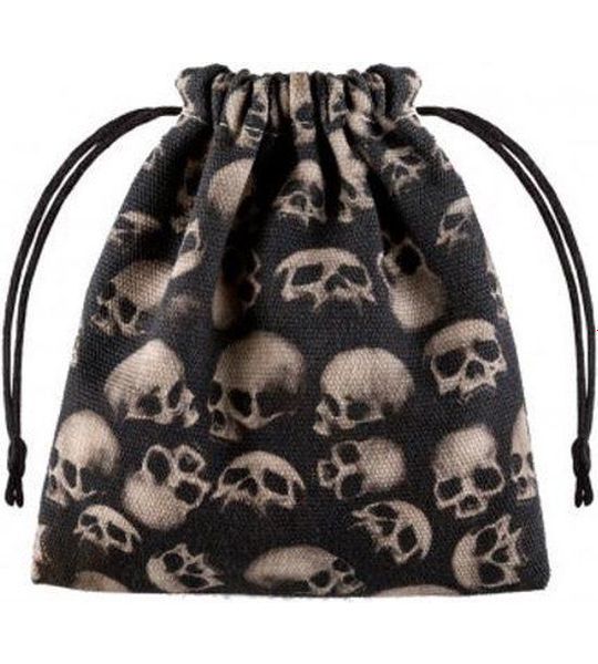 Q-Workshop Skull - Fullprint Dice Bag