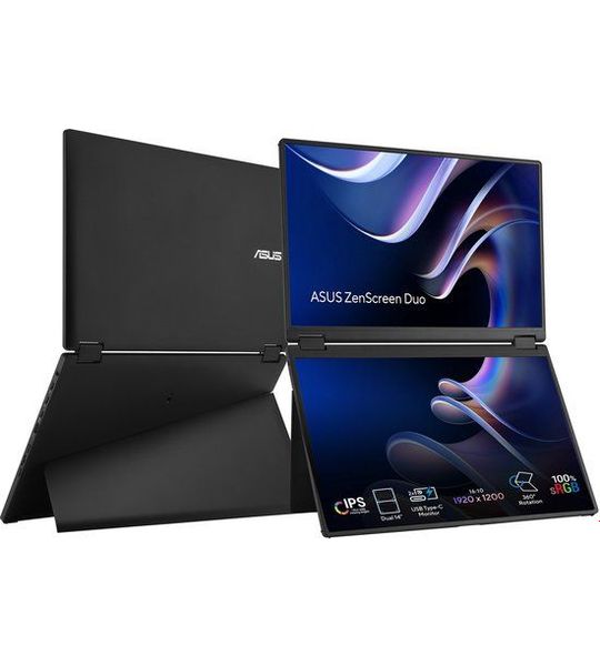 Asus Zenscreen Duo Mb14fcd - 14 Inch Wuxga 1920 X 1200 Pixels Ips