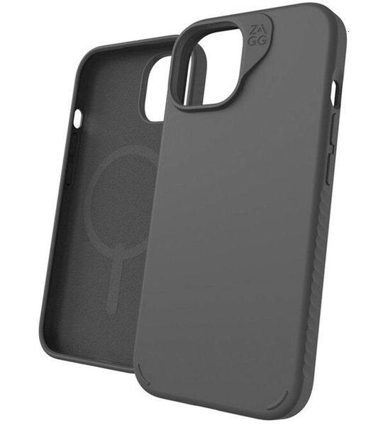 ZAGG Manhattan Snap Telefoonhoesje Voor Apple Iphone 15/ Iphone 14/ 13 Zwart