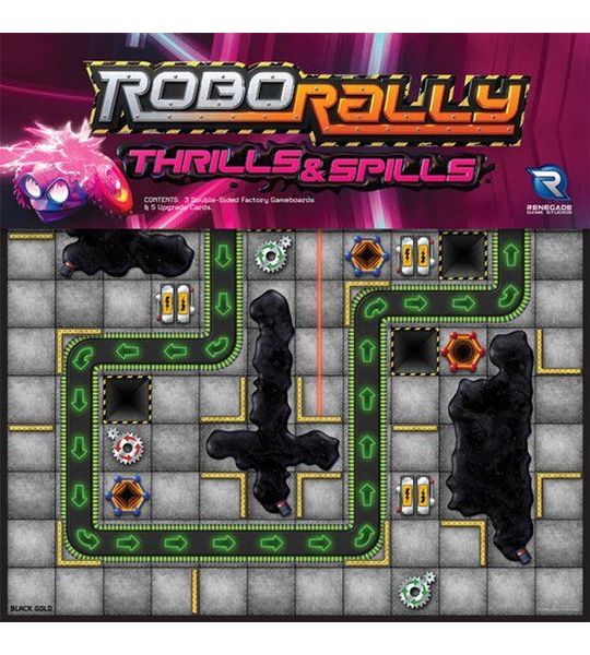 Robo Rally Thrills & Spills - Bordspel - Engelstalig - Renegade Game Studios