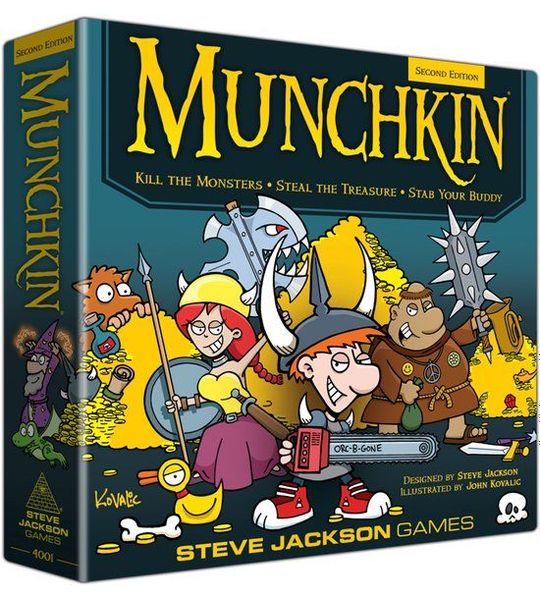 Munchkin Deluxe 2nd Edition - bordspel - Engels