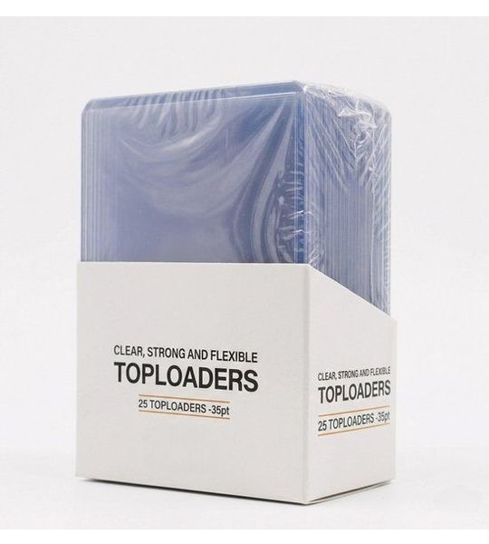 Toploader 3x4 Regular - Deck Protectors voor kaarten - 50 stuks - 2 x 25 pack