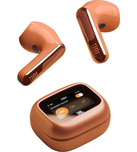 JBL Live Flex 4 Draadloze Oordopjes Met Noise Cancelling En Smart Case (2026) Oranje