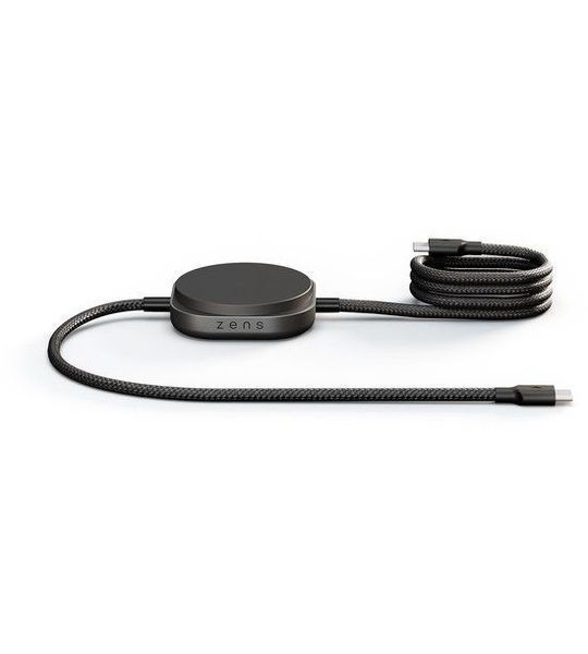 Zens Pro 2 Draadloze Oplader 15 Watt met USB C kabel Zwart