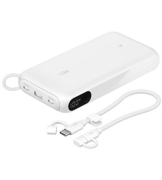 Belkin 20000 Mah Powerbank 20 Watt Met Display – Wit