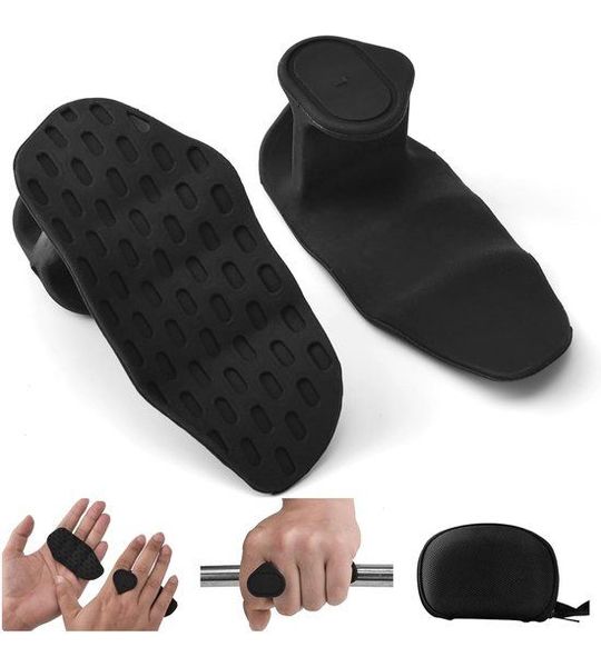 Antislip Fitnesshandgrepen - Ergonomisch ontwerp - 1 paar - Rubber