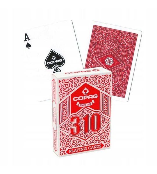COPAG 310 Speelkaarten Poker Rood - 2x 54 Kaarten
