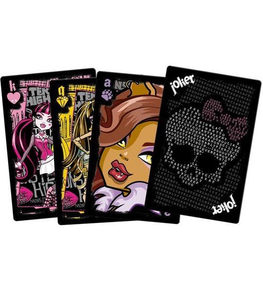 Monster High Speelkaarten Deck - 55 Kaarten