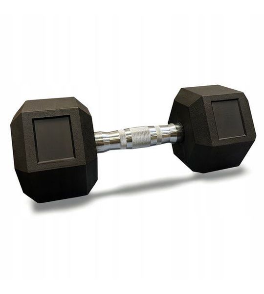 Hantel 10kg Hexagonaal Gecoat - Ideaal voor Krachttraining