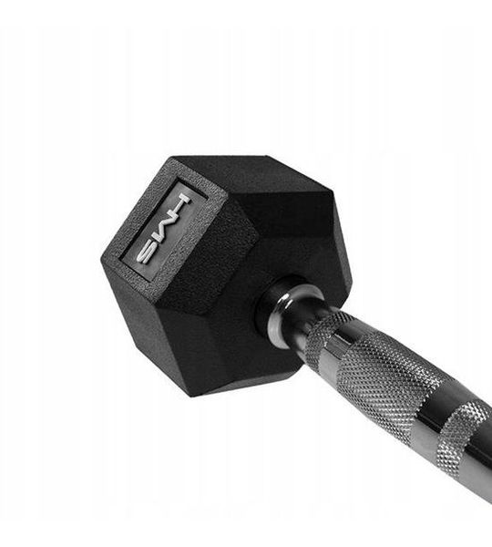 HMS HEX PRO Dumbbell 6kg - Gecoat voor Krachttraining