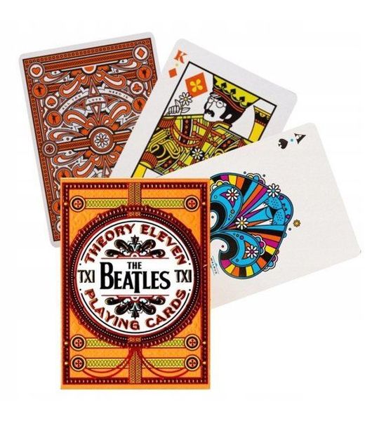 Theorie 11 The Beatles Oranje Speelkaarten