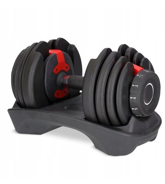 Verstelbare Dumbbell 16 kg Premium - Krachttraining Thuis