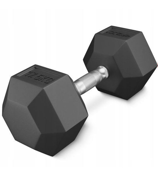 4FIZJO Gecoate Halster 17,5 kg - Zeskant, Antislip, Staal