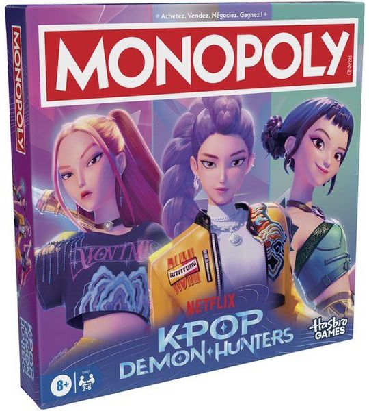 Monopoly KPop Demon Hunters - Bordspel - Franstalig