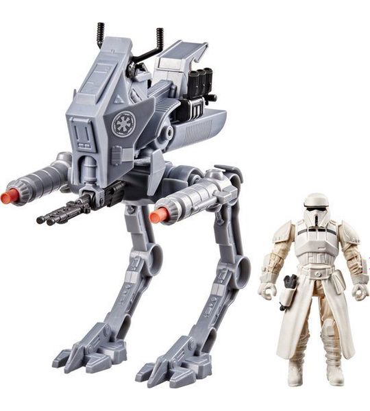 Star Wars ActionVerse AT-RT en Imperial Remnant AT-RT Driver - Actiefiguur 11cm