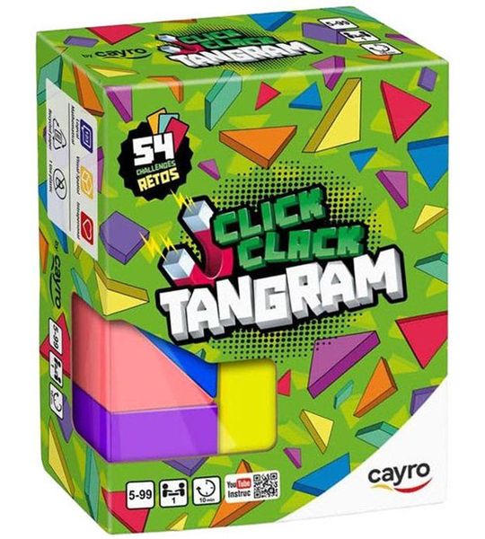 Cayro Magnetisch Blokkenspel Click Clack Tangram