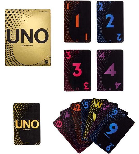 Mattel Games UNO Gold