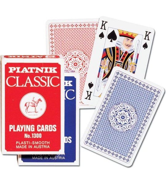 Piatnik Klassieke speelkaarten - Poker, Bridge, Rummy