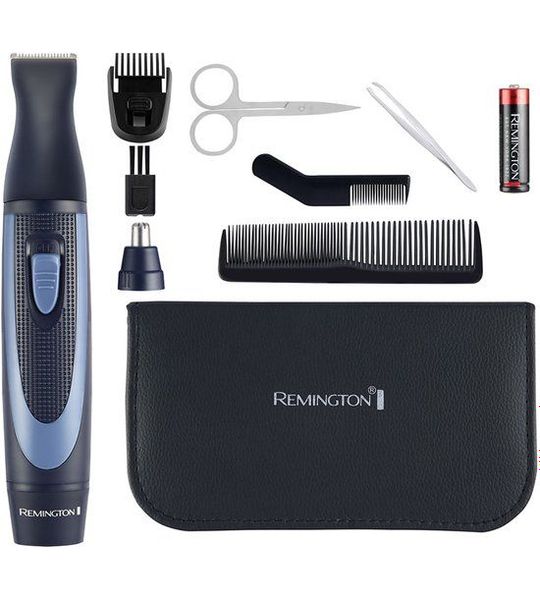 Remington Travel Kit Neushaartrimmer / Detailtrimmerset Ne3890 Neus- En Oorhaartrimmer Blauw