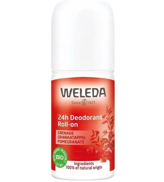 Weleda 24h Roll-On Deodorant Granaatappel