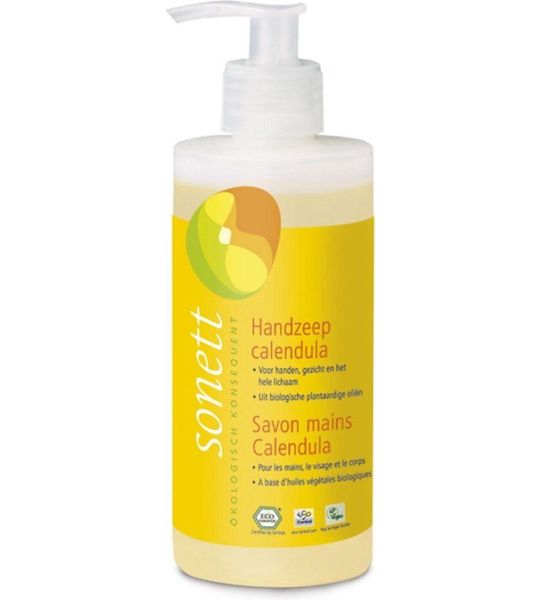 Sonett Handzeep Calendula Pompje